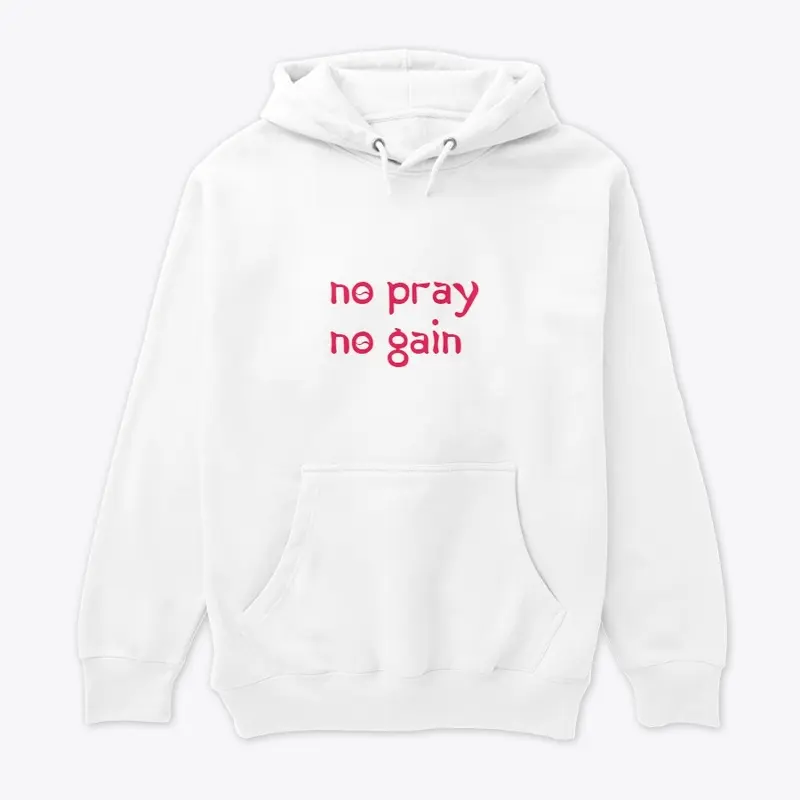 NO PRAY NO GAIN